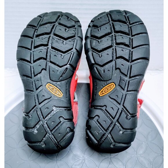 Keen Newport H2 Youth Sandals Red/Black Size 11 US Waterproof Durable Outdoor Sh - Picture 4 of 8